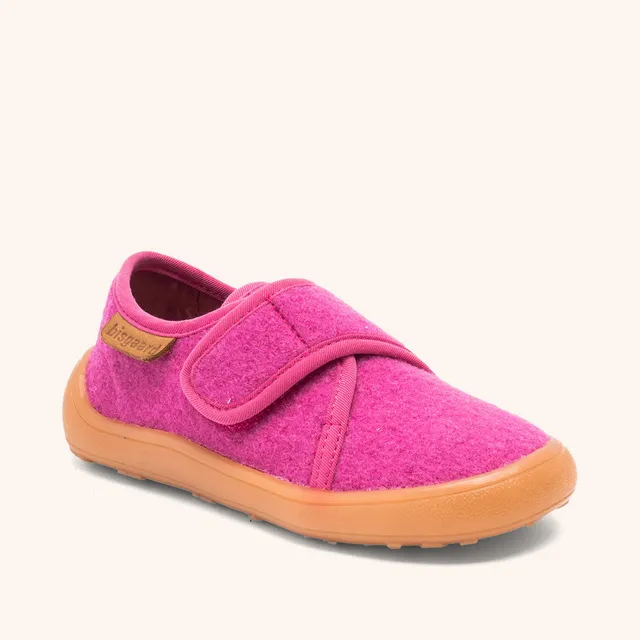 bisgaard-pav-deep-pink-woll-hausschuh image 1