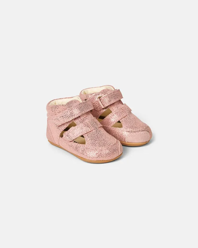 bundgaard-prewalker-summer-vintage-rose-glitter-lauflernsandale image 1