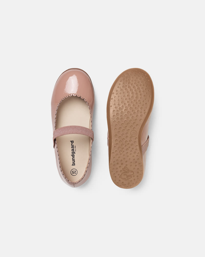 bundgaard-fleur-scallop-dusty-rose-ballerina-lauflernschuh image 2