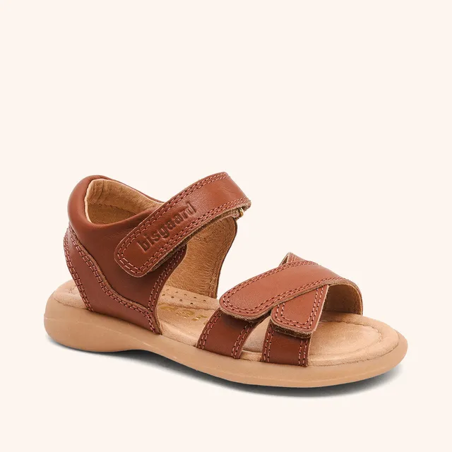 bisgaard-sofie-sandale-cognac-lwg-zertifiziertes-leder-gr-e-24-40 image 1