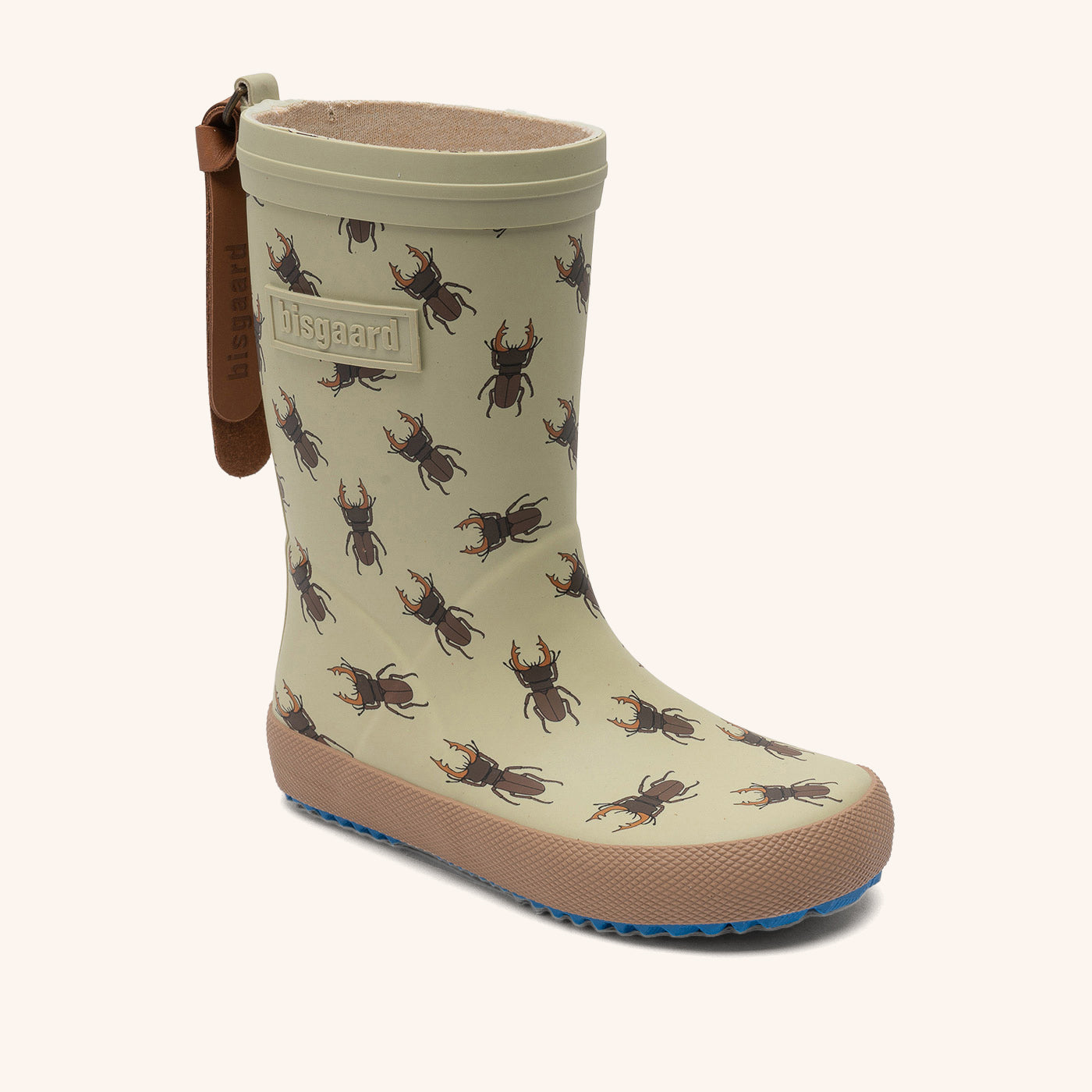 bisgaard-fashion-gummistiefel-brown-beetles-farbenfroher-gummistiefel-f-r-kinder image 1