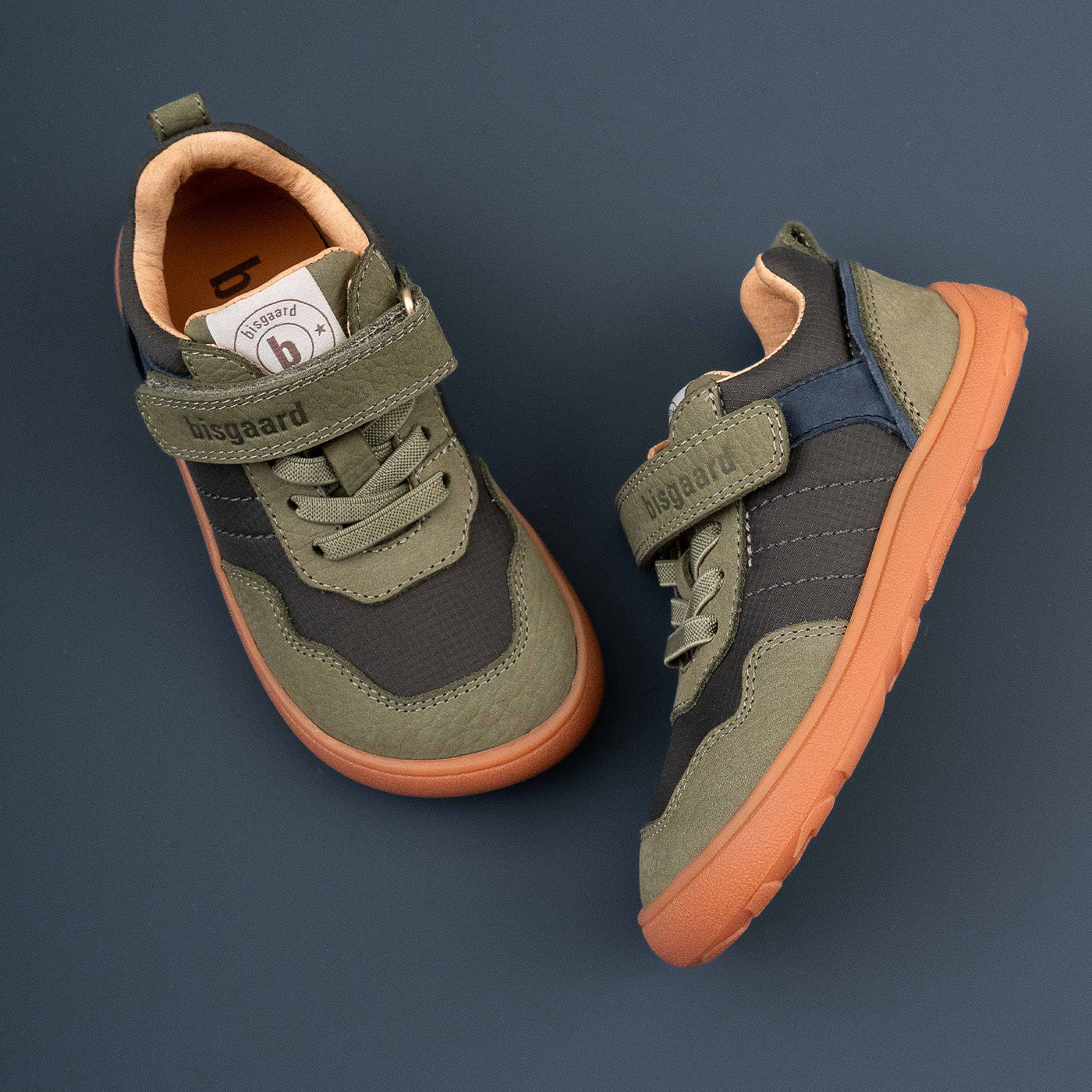 bisgaard-barefoot-baloo-sage-barfu-sneaker-aus-wildleder-und-leder-f-r-kinder image 6