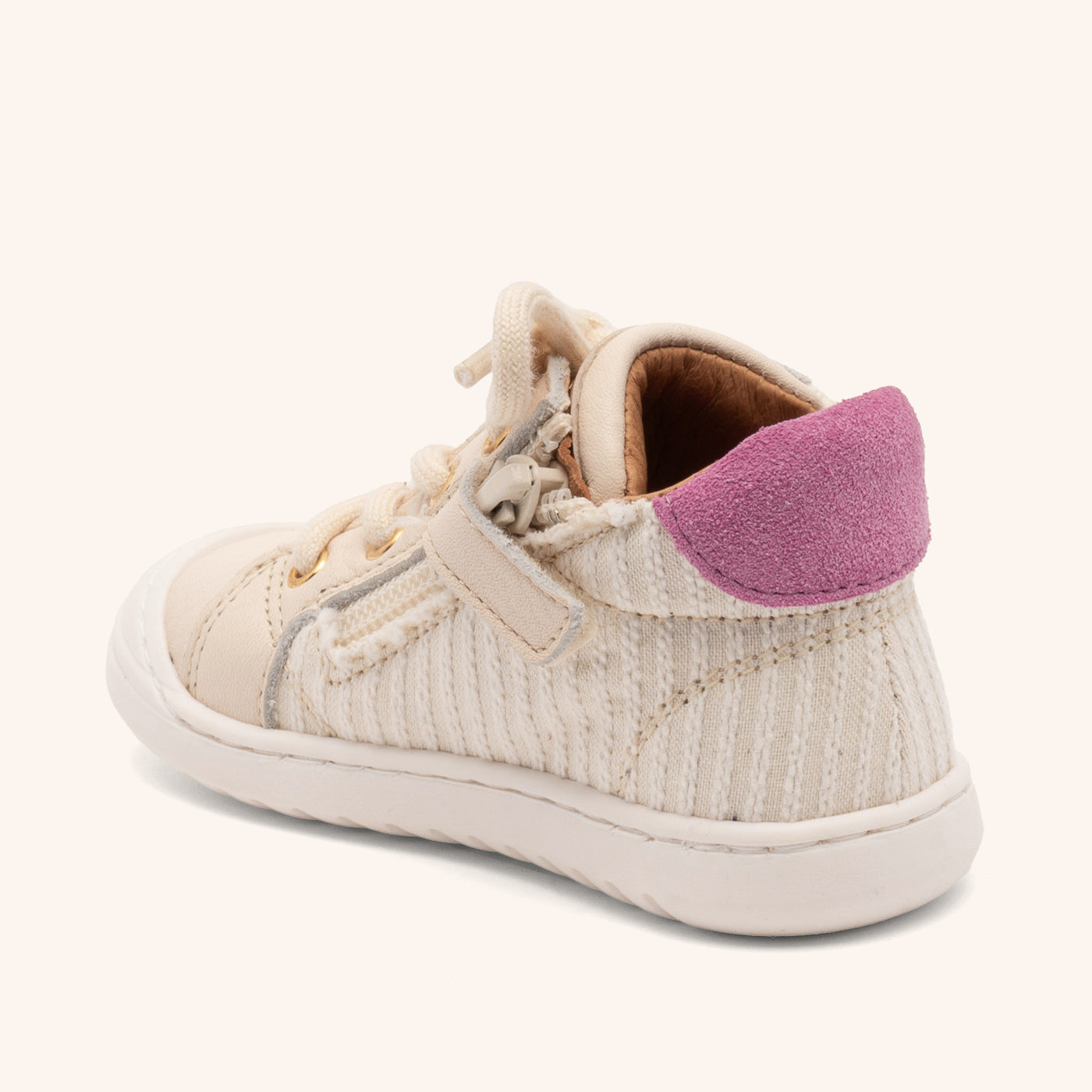 bisgaard-thor-z-creme-stripes-lauflernschuh-f-r-die-ersten-schritte image 2