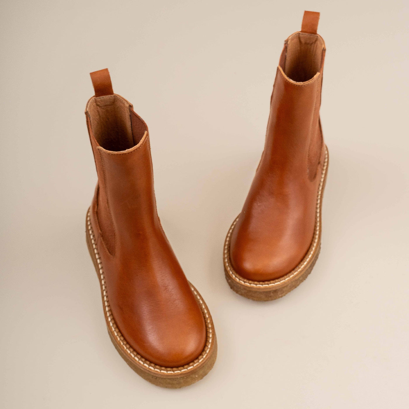 bisgaard-naya-cognac-eleganter-stiefel-mit-crepe-sohle-f-r-kinder-gr-28-40 image 5