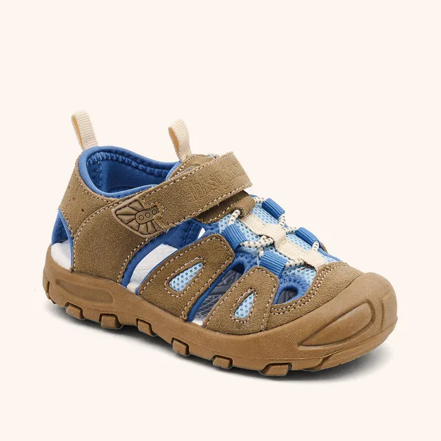 bisgaard-parker-earth-offener-kinderschuh-aus-lwg-zertifiziertem-wildleder image 1