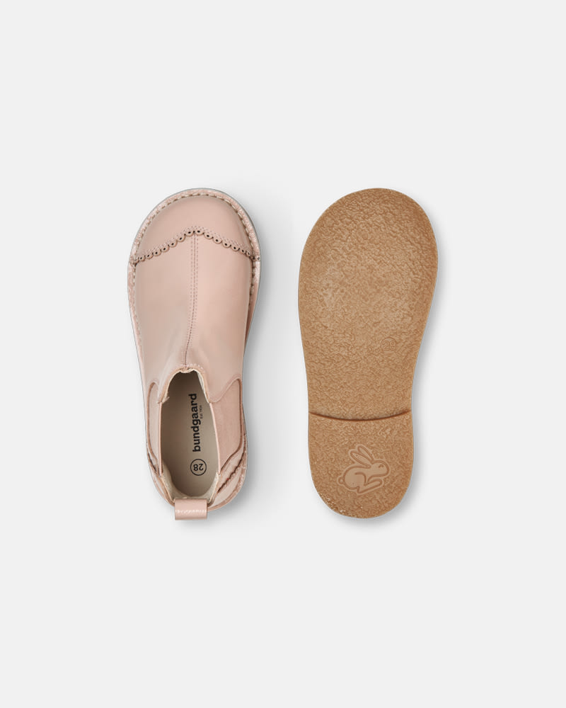 bundgaard-aura-scallop-chelsea-boot-old-rose image 2