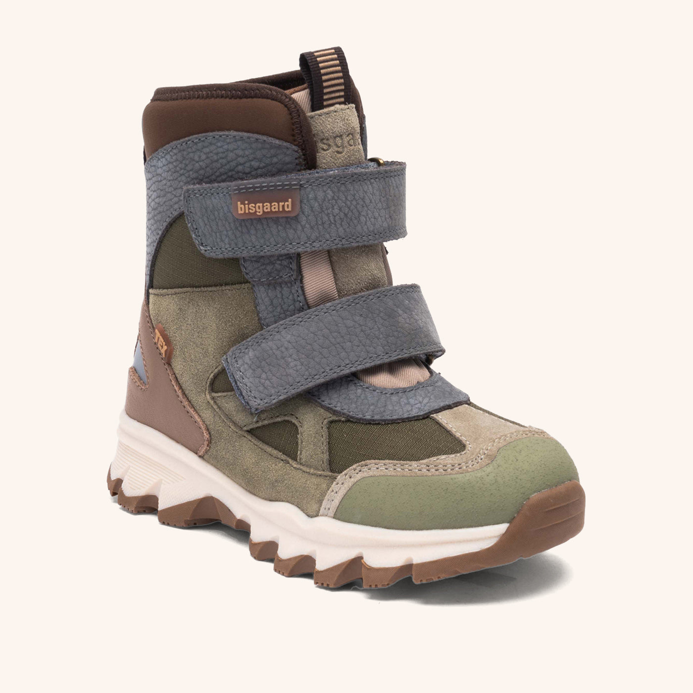 bisgaard-edon-tex-winterstiefel-khaki-wasserdicht-3m-thinsulate-gr-e-24-40 image 1