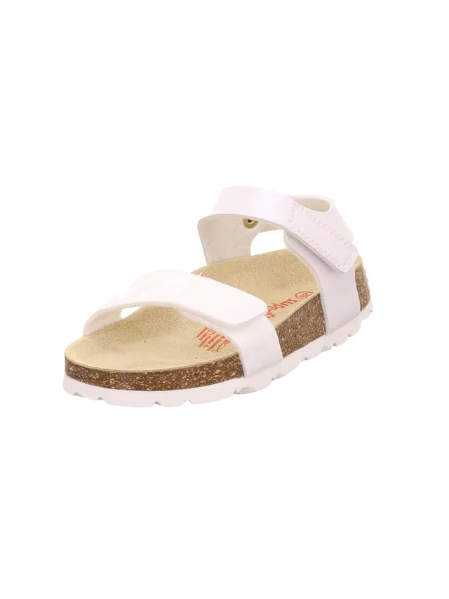 superfit-fussbettpantoffel-m-dchen-hausschuh-wei-1060 image 1