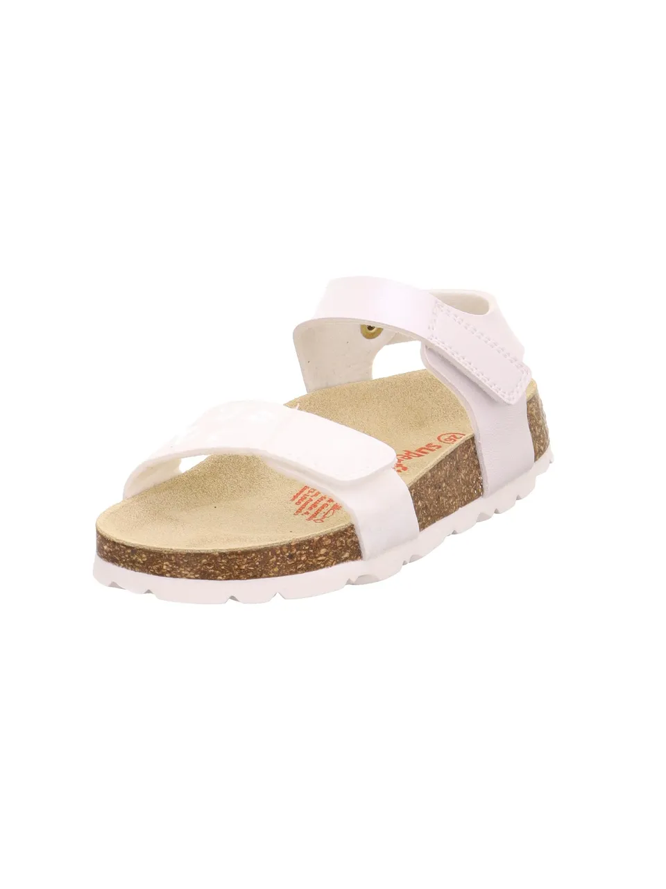 superfit-fussbettpantoffel-m-dchen-hausschuh-wei-1060 image 1