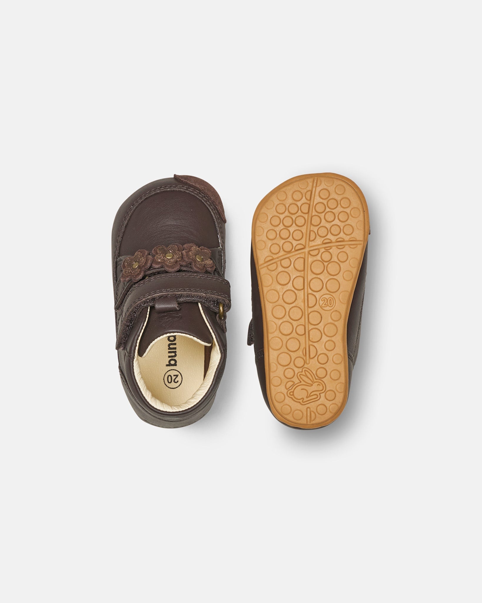 bundgaard-prewalker-flower-dark-brown-lauflernschuh image 2