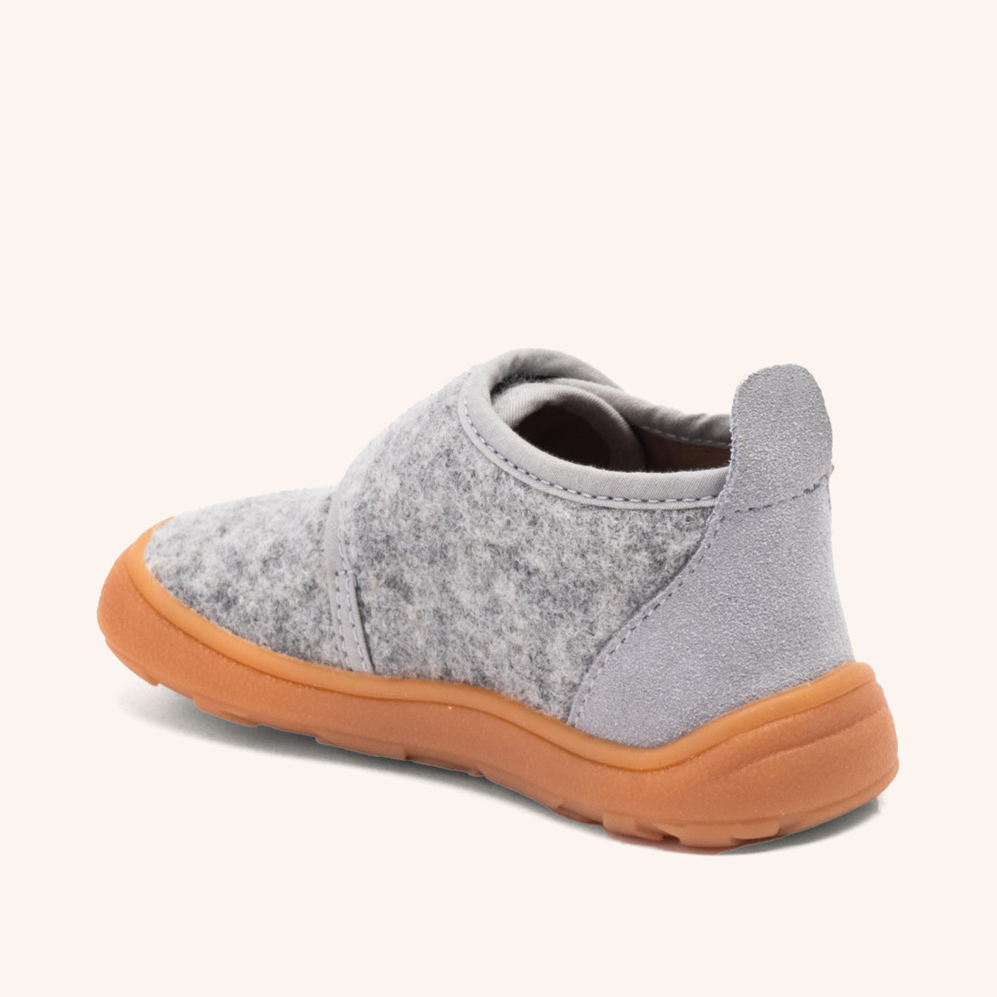 bisgaard-basic-barfu-hausschuh-grey-wolle image 2