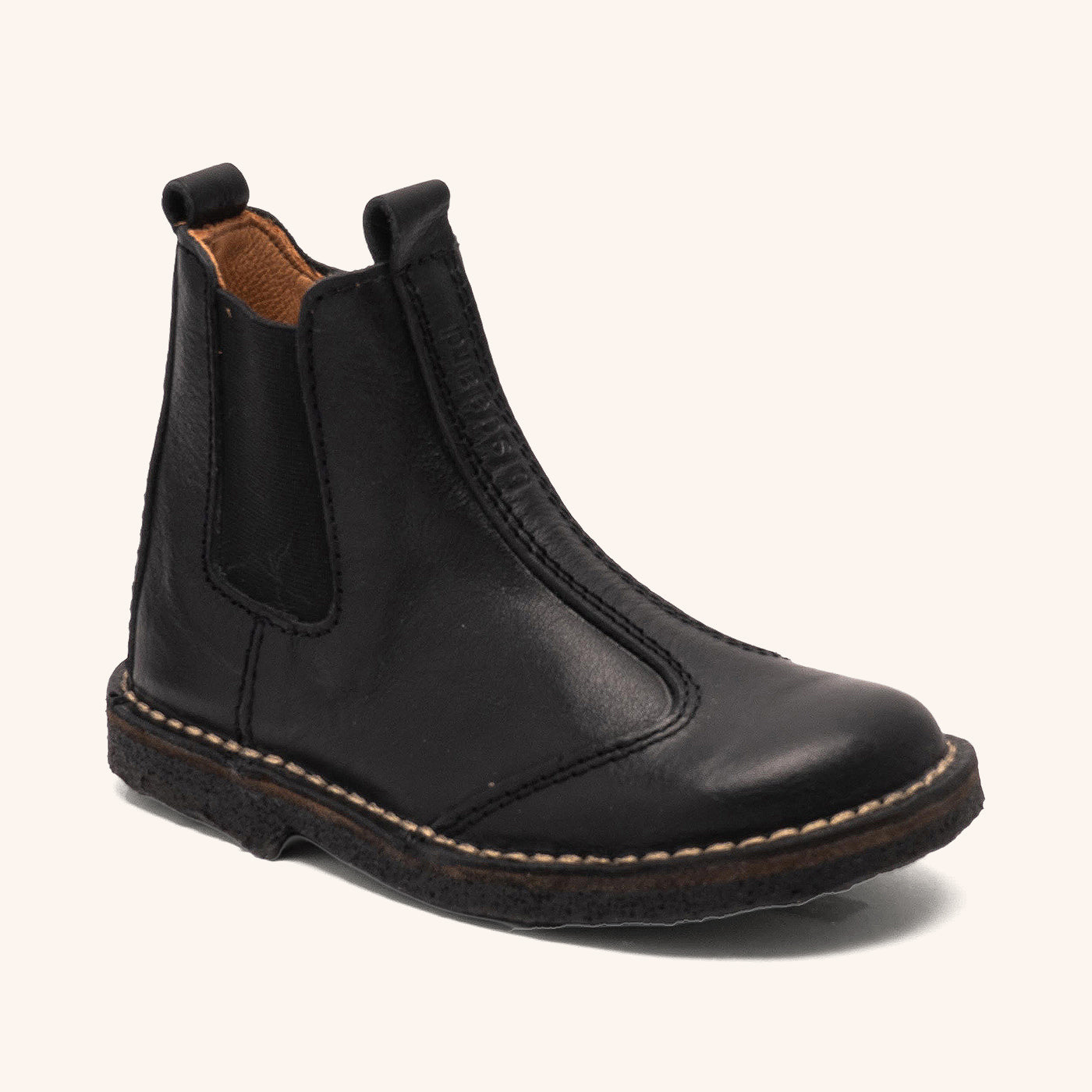 bisgaard-nohr-chelsea-stiefel-black-mit-kreppsohle image 1
