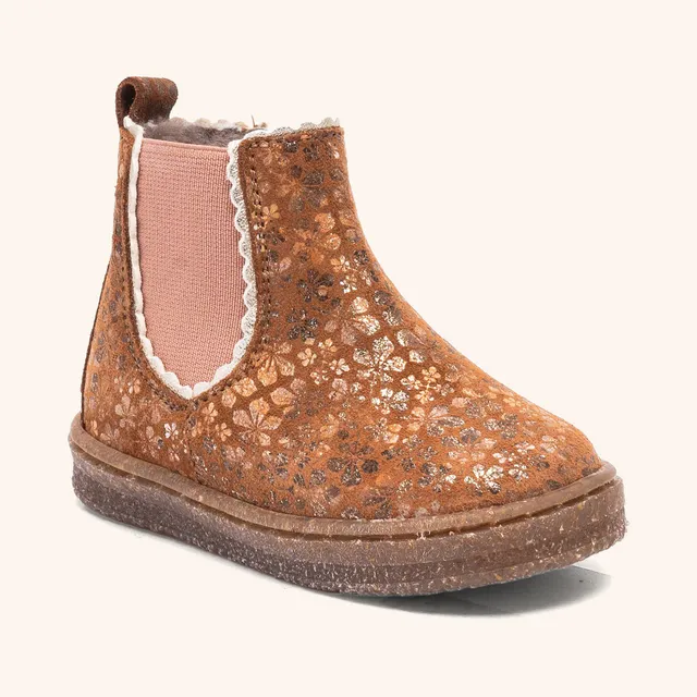 bisgaard-siggi-lamb-winterstiefel-brown-flower image 1