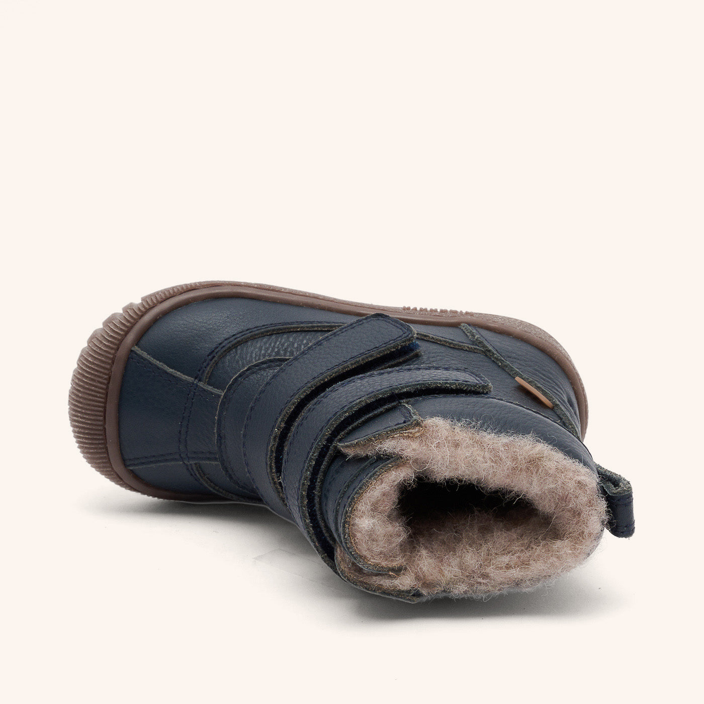 bisgaard-ellis-tex-navy-wasserdichter-winterstiefel-mit-wollfutter-gr-19-35 image 3