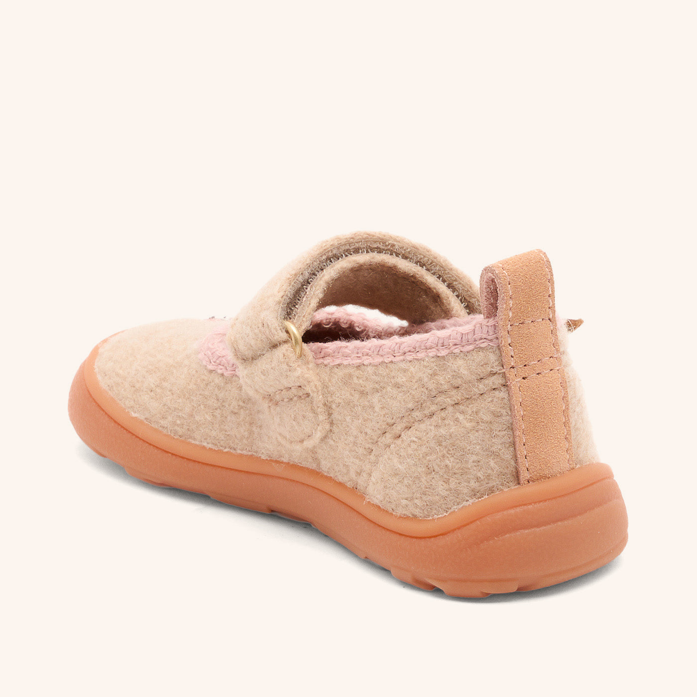 bisgaard-ballet-barefoot-hausschuh-beige image 2