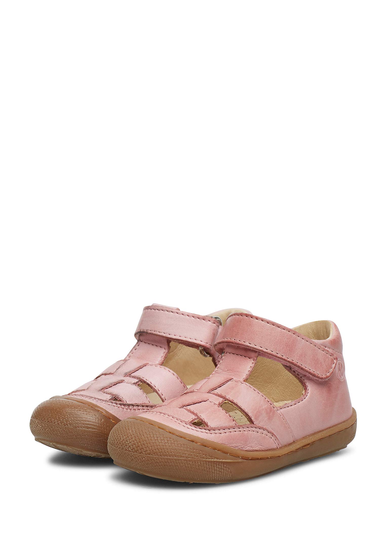 naturino-lauflernsandale-leder-mit-margeritenprint image 4