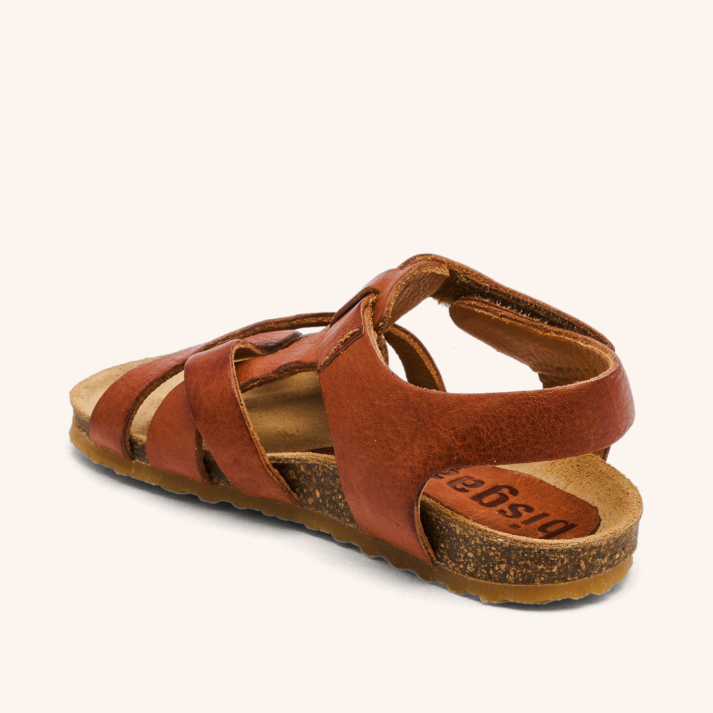 bisgaard-aiden-cognac-klassische-kindersandale-mit-rutschfester-sohle image 2