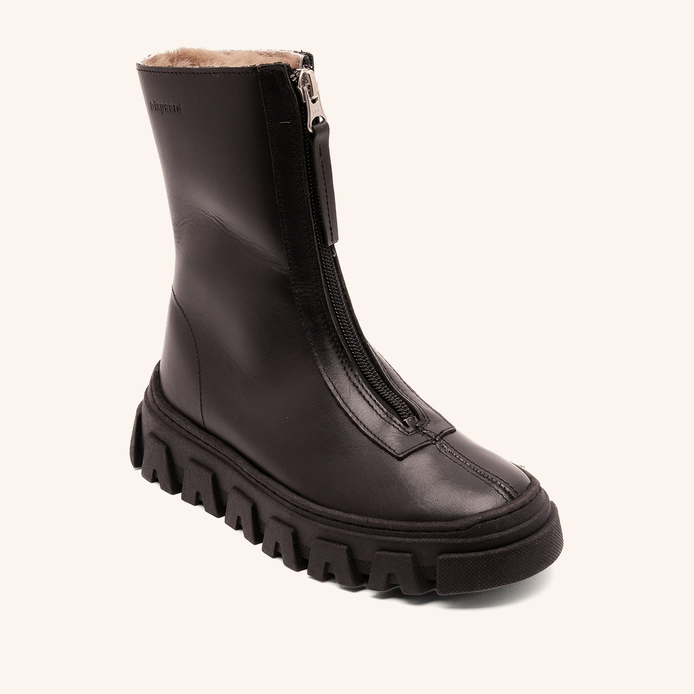 bisgaard-nomi-lamb-black-stilvoller-winterstiefel-mit-hohem-schaft image 1
