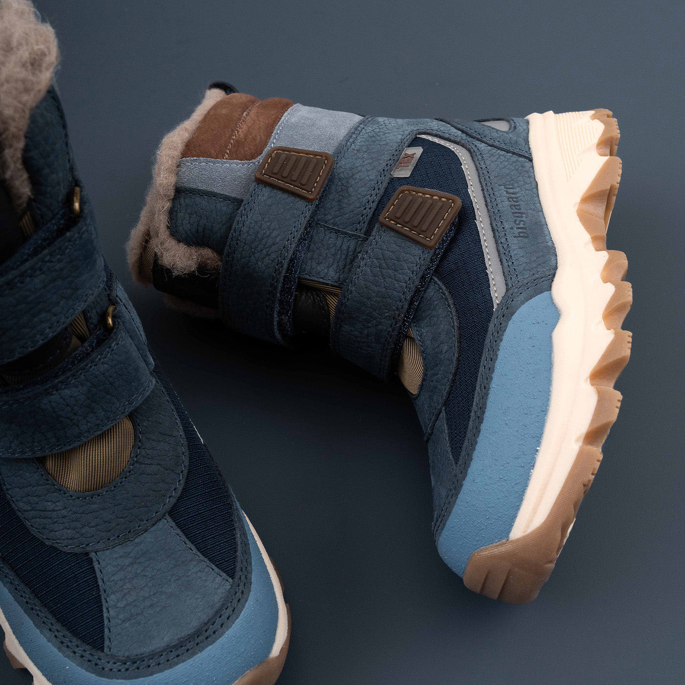 bisgaard-eddie-tex-navy-winterstiefel-hochschaftiger-winterschuh-mit-wollfutter- image 5