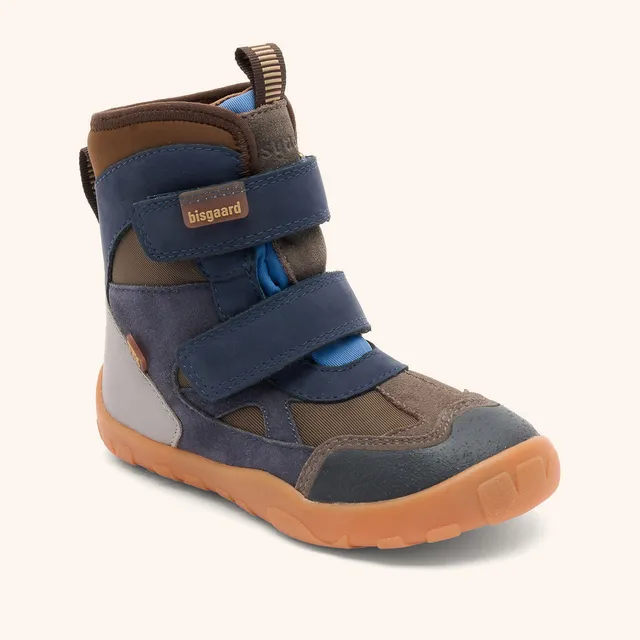 bisgaard-barefoot-chad-tex-winterstiefel-navy image 1