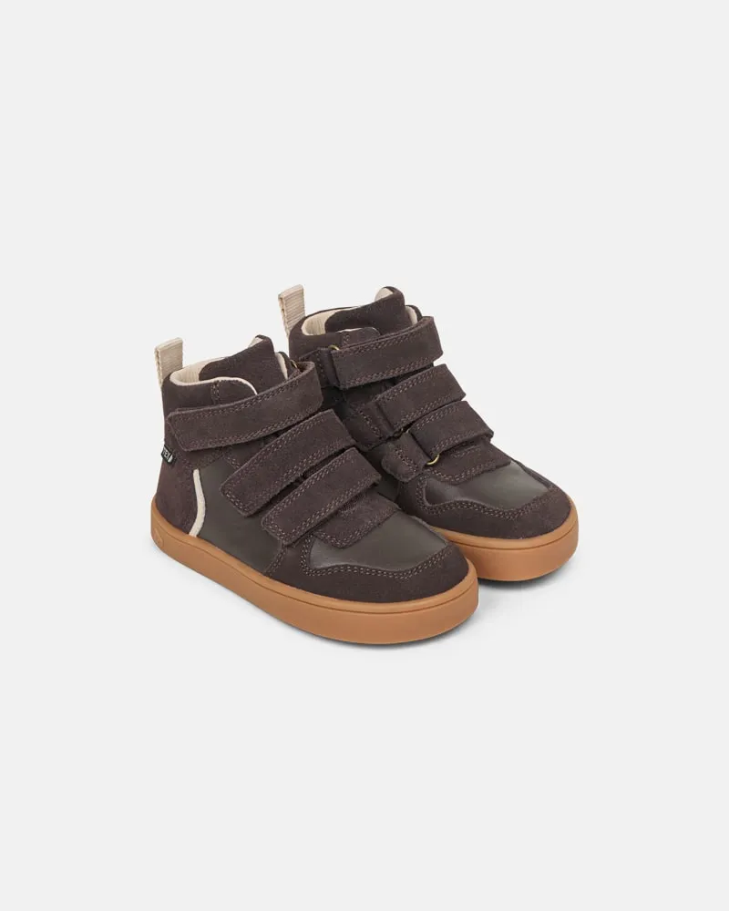 bundgaard-nero-dark-brown-high-top-sneaker-tex image 1