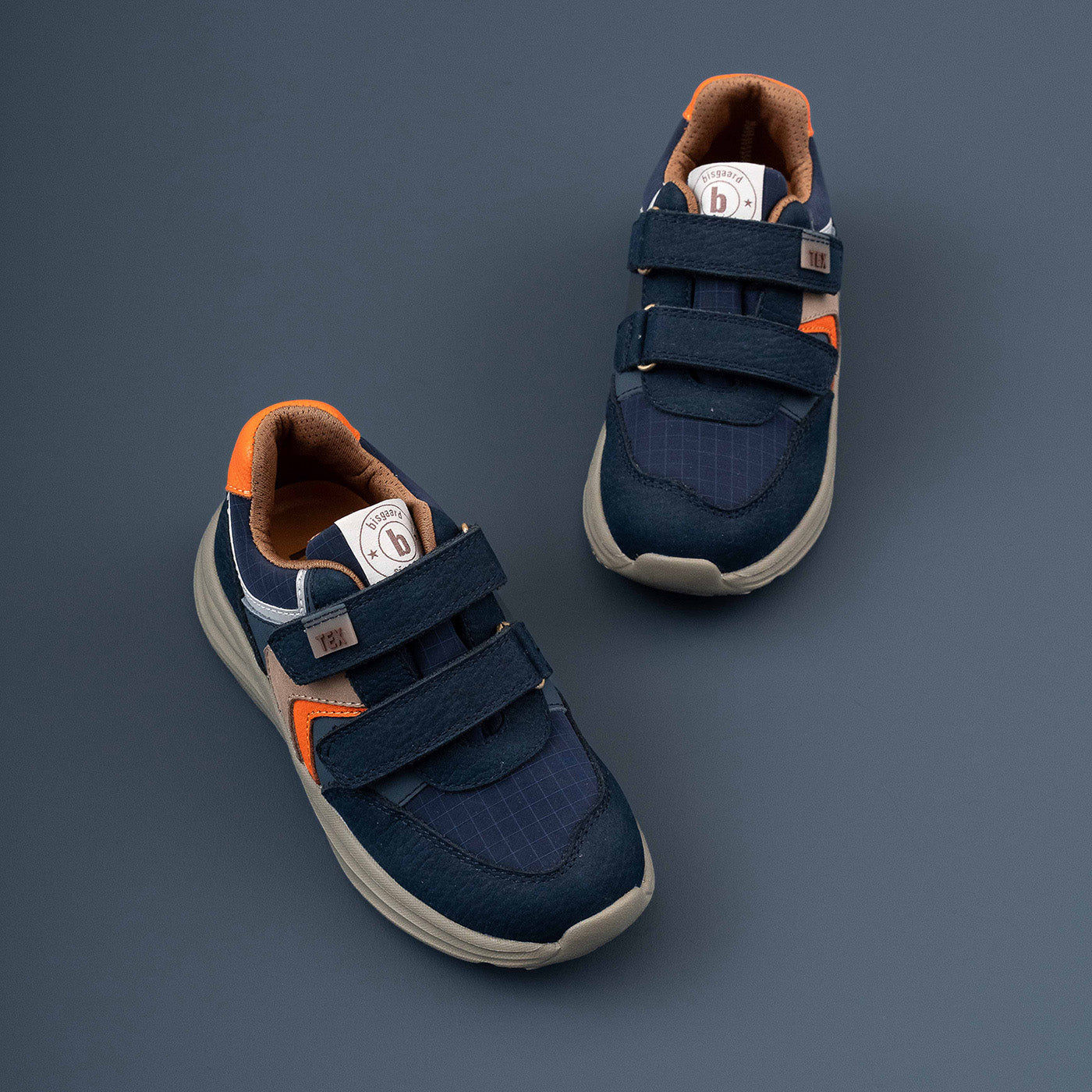 bisgaard-yuki-tex-navy-wasserdichter-sneaker-aus-leder-und-textil image 5
