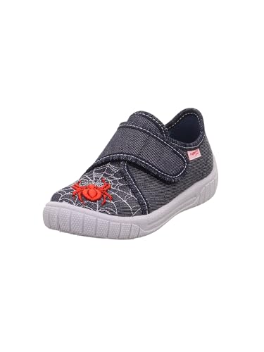 superfit-bill-jungen-hausschuhe-spinnenmotiv-mit-klettverschluss image 6