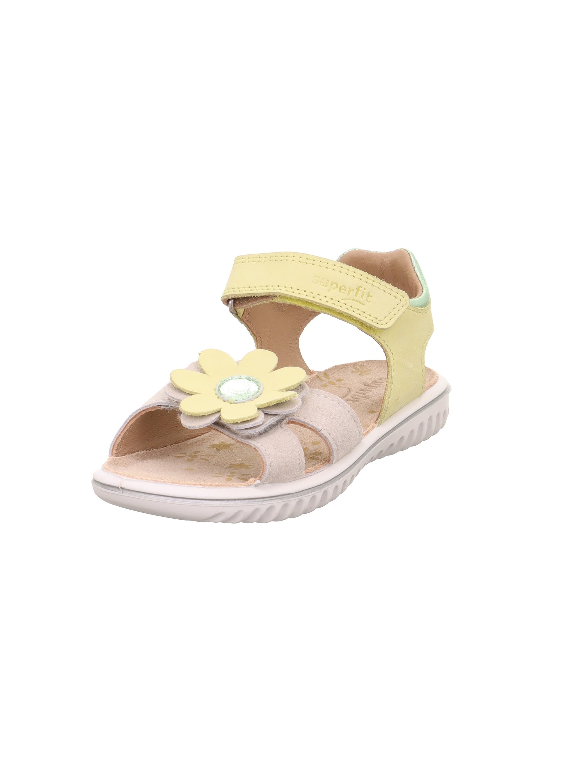 superfit-sparkle-m-dchen-sandale-veloursleder-blumen image 8