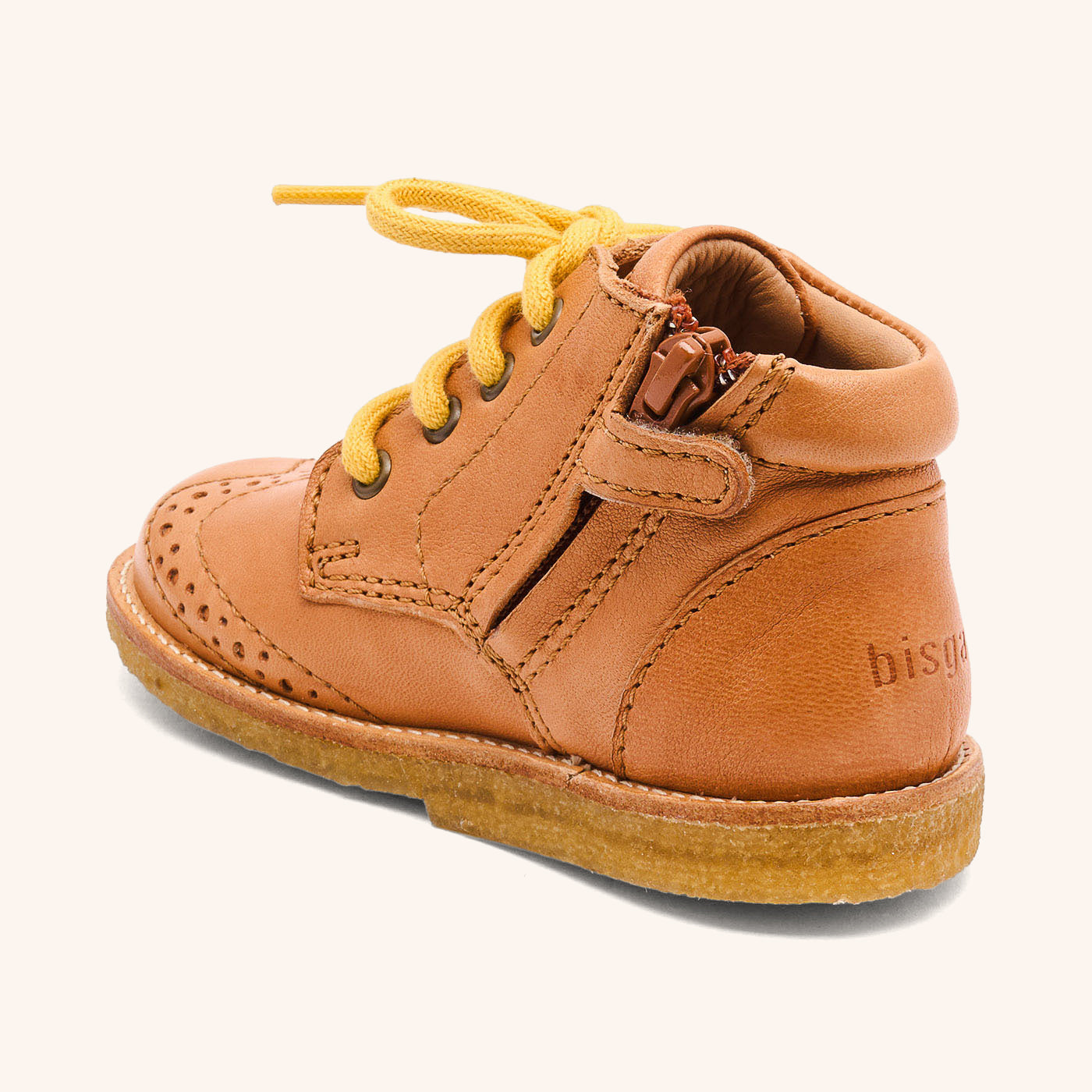 bisgaard-tine-lauflernschuh-cognac-leder image 2