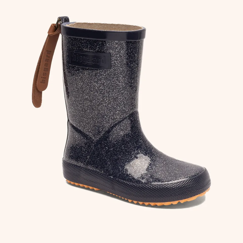 bisgaard-fashion-ocean-glitter-gummistiefel-aus-naturkautschuk-mit-glitzerdesign image 1