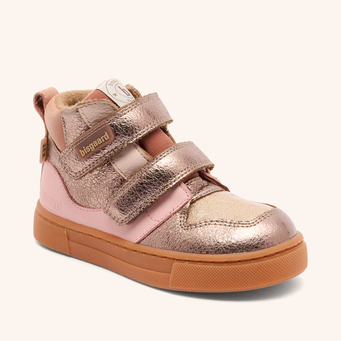 bisgaard-roy-tex-sneaker-rose-gold-wasserdicht-mit-wollfutter image 1