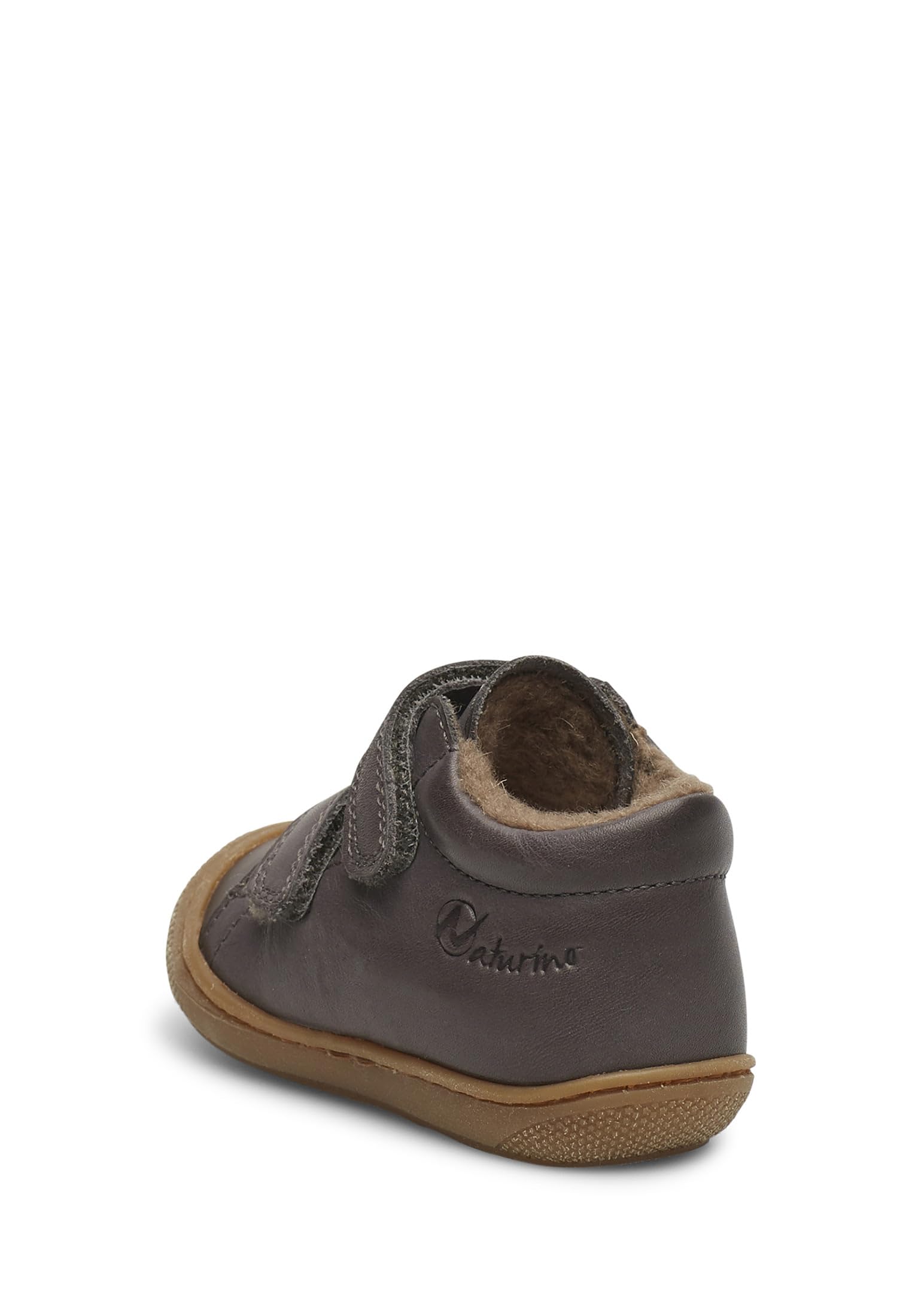 naturino-waterproof-lauflernschuhe-aus-nappaleder-mit-wollfutter-anthrazit-gr-27 image 4