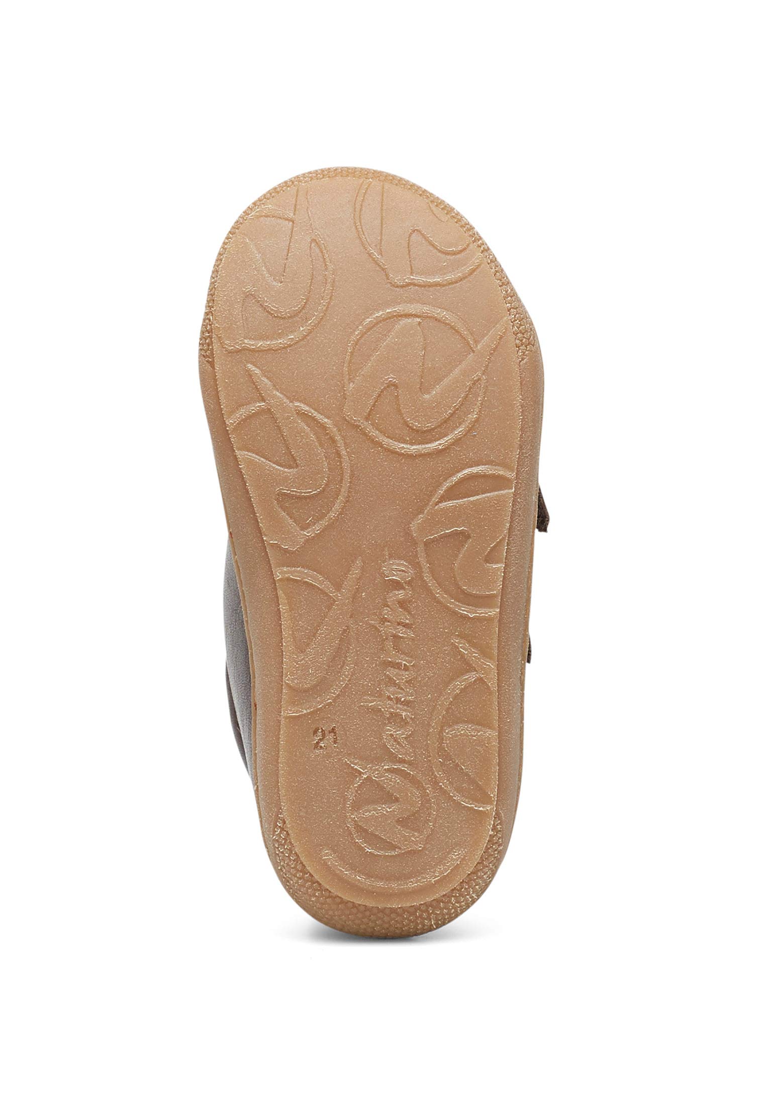 naturino-cocoon-vl-lauflernschuh-nappaleder-wollfutter-braun-doppelklett image 3