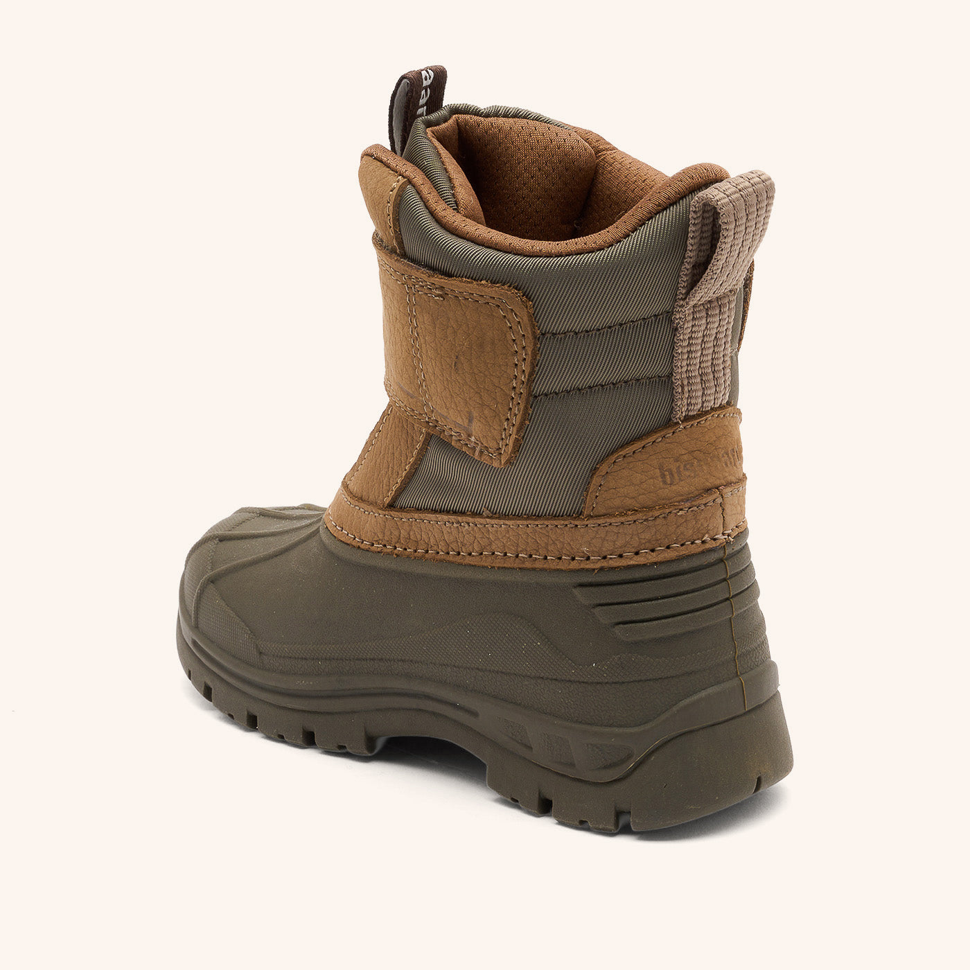 bisgaard-pixie-khaki-wasserabweisender-winterstiefel-mit-wolle-f-r-kinder image 2