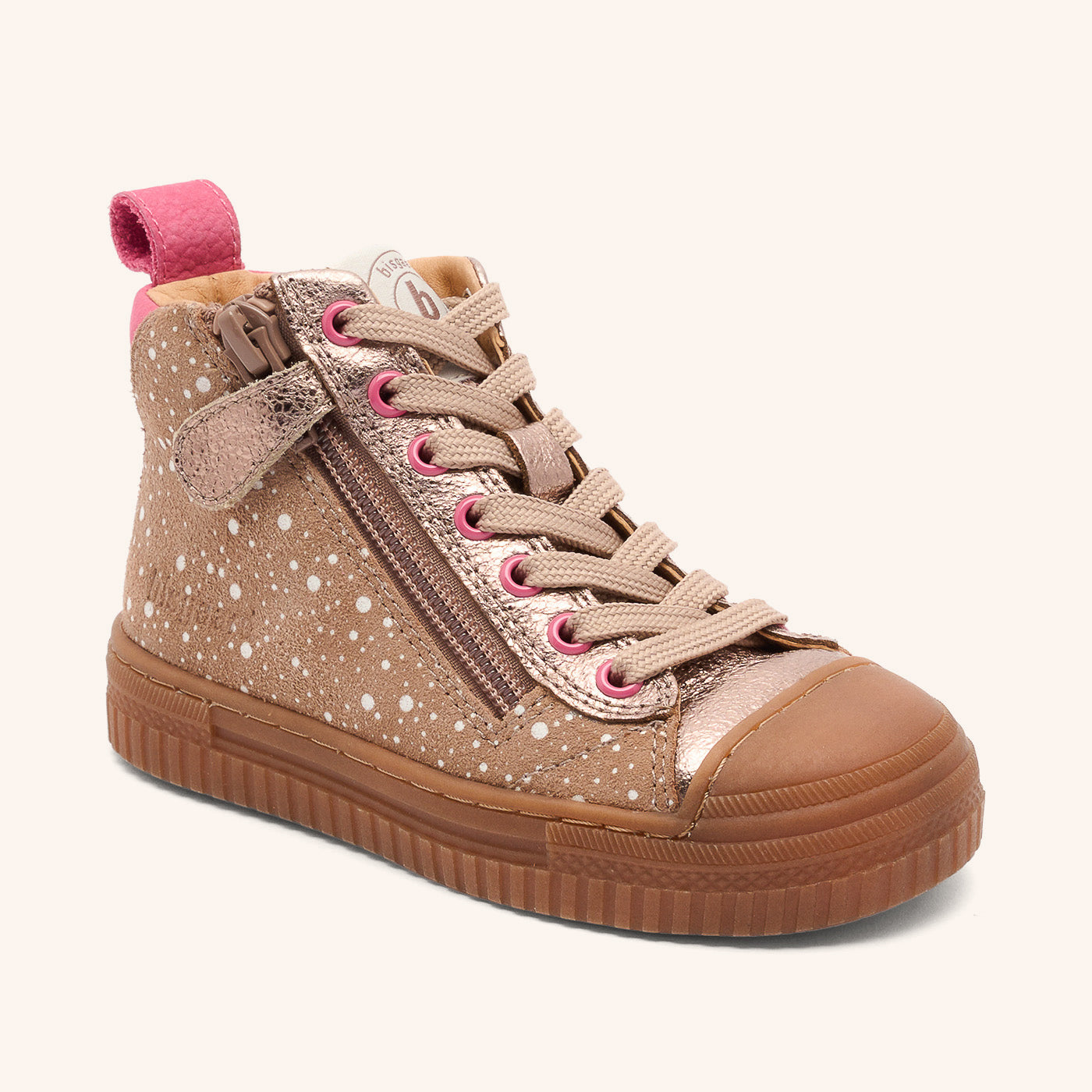 bisgaard-ryan-snow-stylischer-bergangssneaker-mit-hohem-schaft-aus-weichem-leder image 1