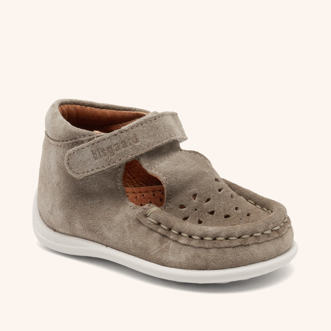 bisgaard-pil-taupe-flexibler-lauflernschuh-f-r-babys-aus-weichem-leder image 1