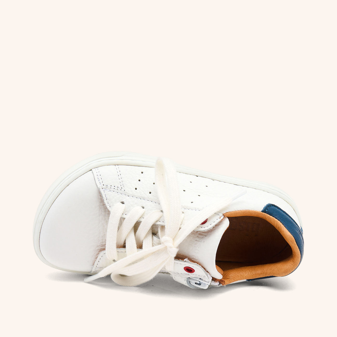 bisgaard-raymond-barefoot-white-classic-barfu-sneaker-aus-lwg-zertifiziertem-led image 3