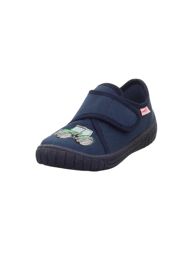 superfit-bill-flache-hausschuhe-f-r-jungen-mit-klettverschluss image 1