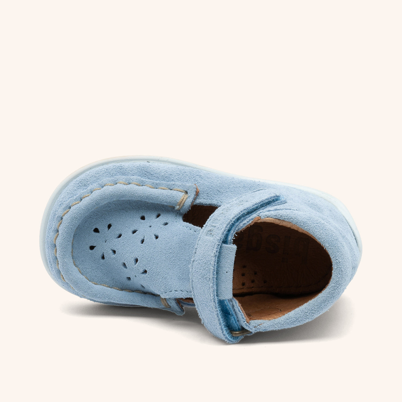 bisgaard-pil-baby-blue-lauflernschuh-mit-lederfutter-und-flexibler-gummisohle-gr image 3