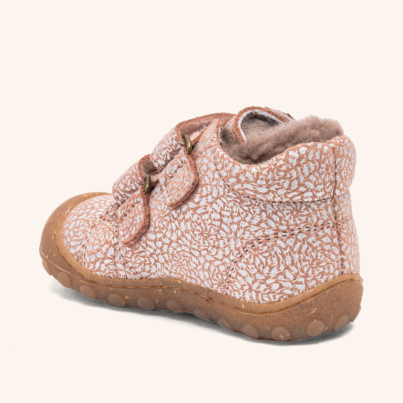 bisgaard-hale-v-lamb-rose-glitter-barfu-schuh-f-r-babys-und-kleinkinder-gr-19-26 image 2