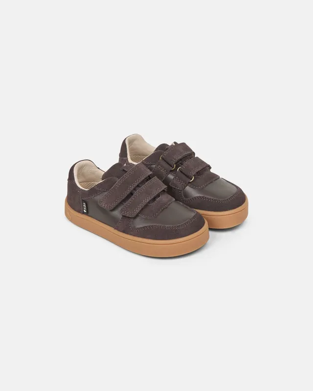 bundgaard-corey-barfu-sneaker-dark-brown image 1