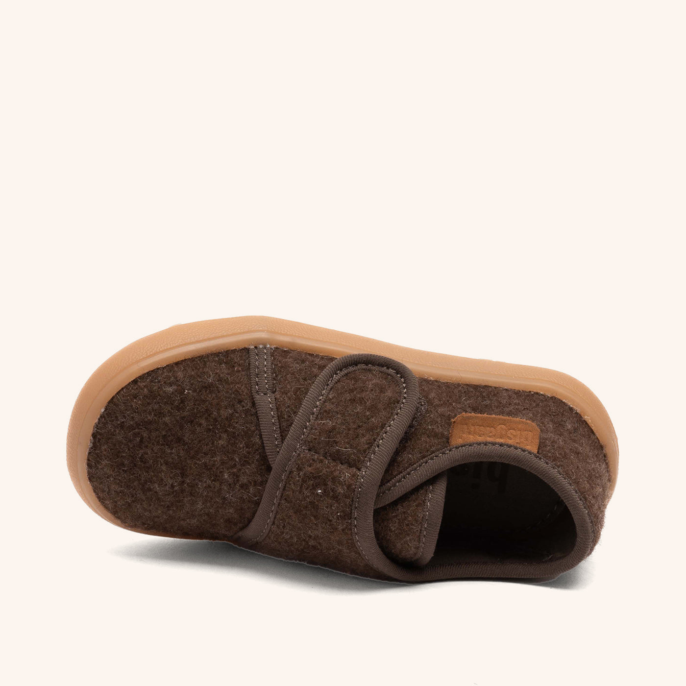 bisgaard-pav-dark-brown-woll-hausschuh-f-r-kinder image 3