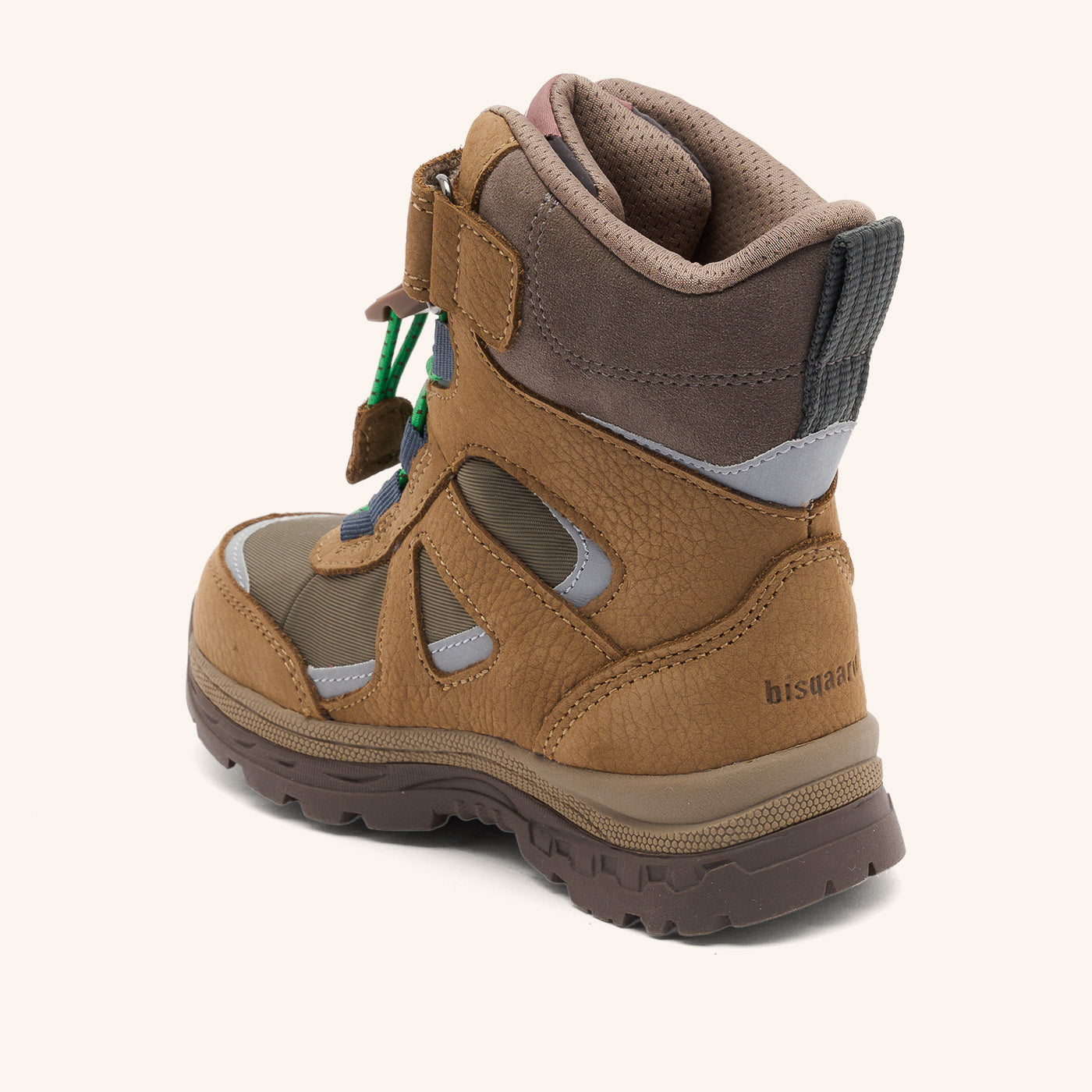 bisgaard-bruce-tex-winterstiefel-khaki-wasserdicht-mit-wollfutter image 2