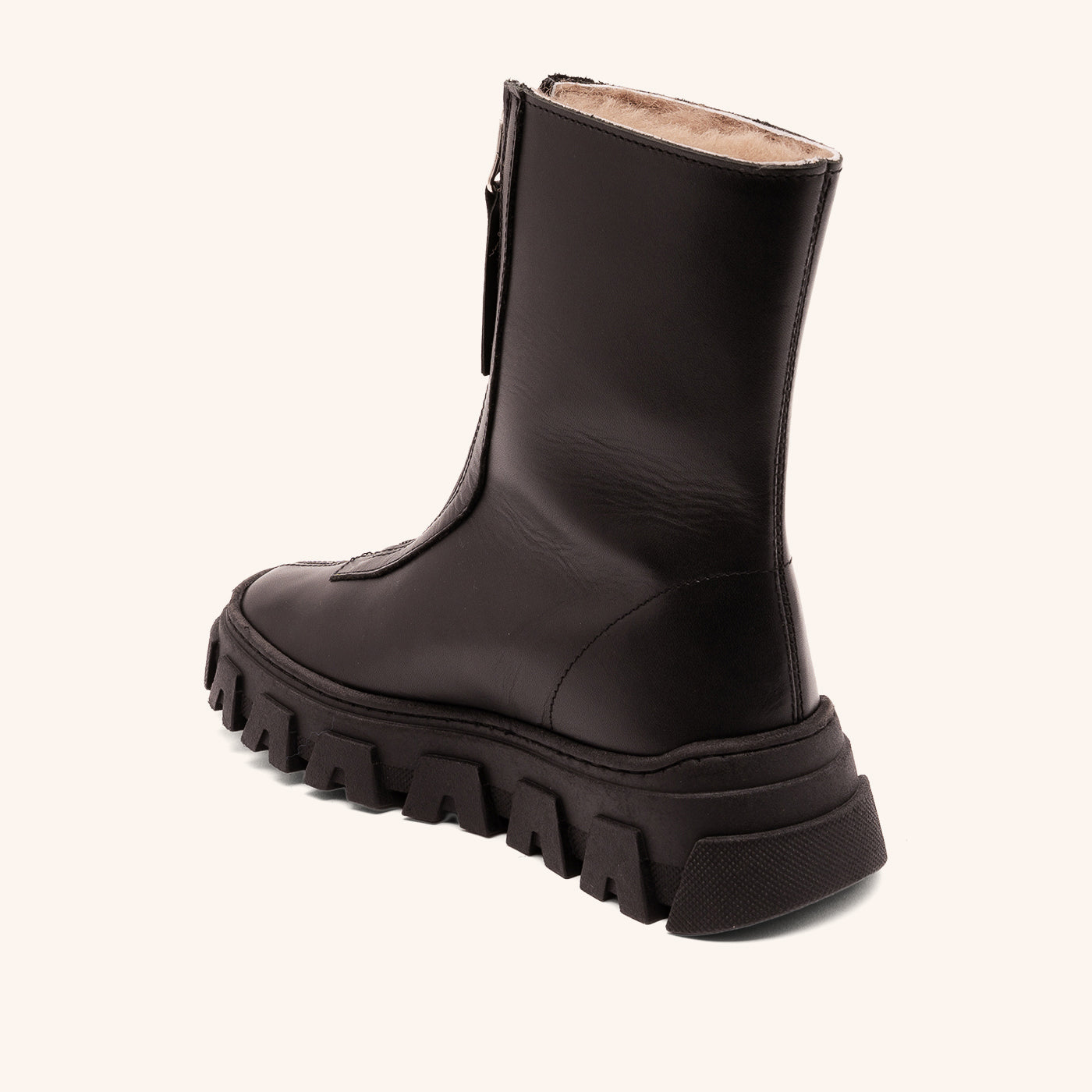 bisgaard-nomi-lamb-black-stilvoller-winterstiefel-mit-hohem-schaft image 2