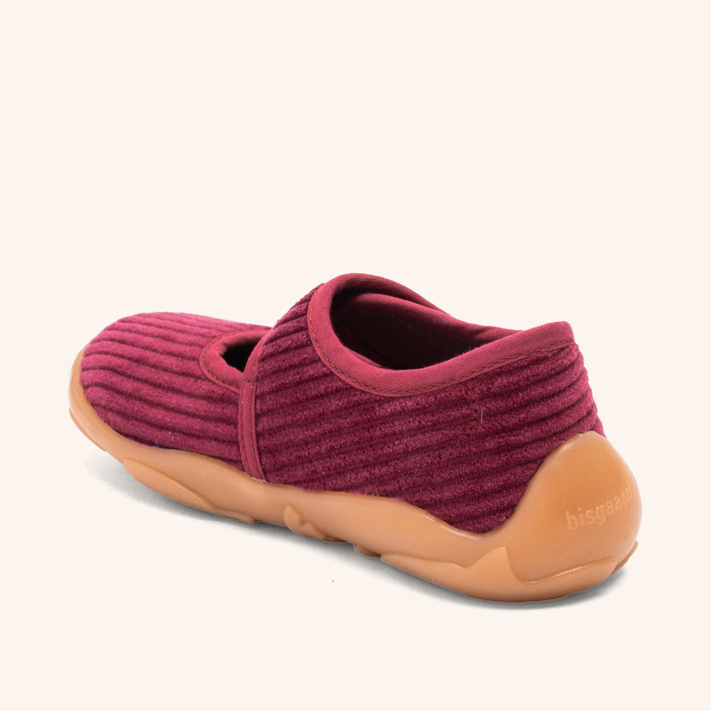 bisgaard-maddy-ballerina-hausschuh-wine-gr-24-38 image 2