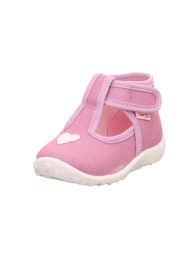 superfit-spotty-m-dchen-hausschuhe-klett-hochschaft image 1