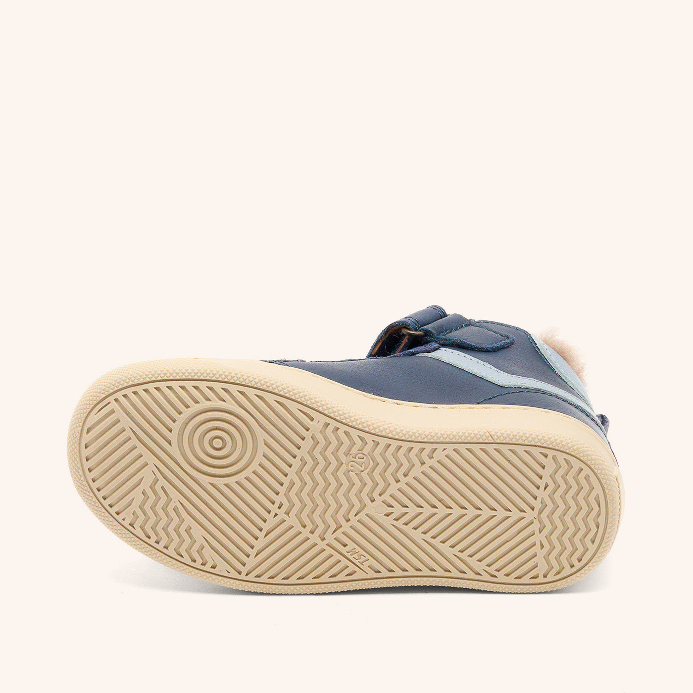 bisgaard-isak-lamb-navy-sneaker-mit-warmem-lammfellfutter image 4