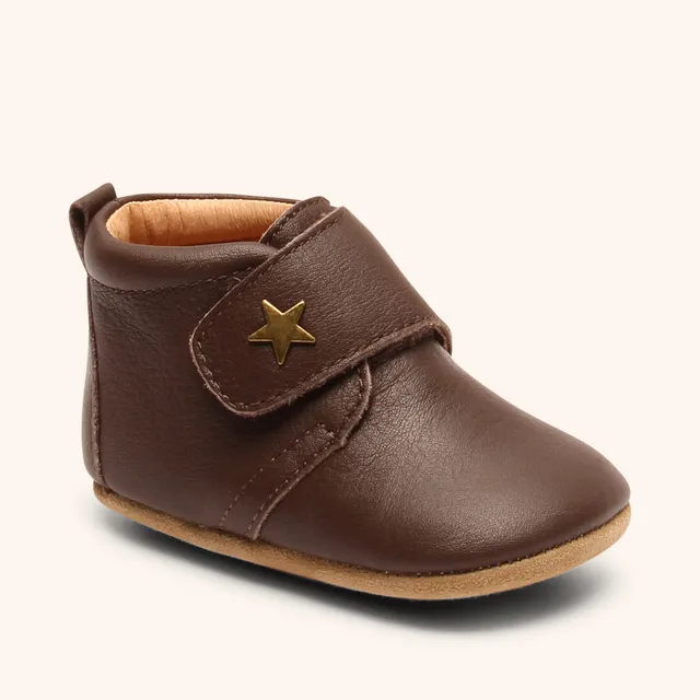bisgaard-baby-star-hausschuhe-braun image 1