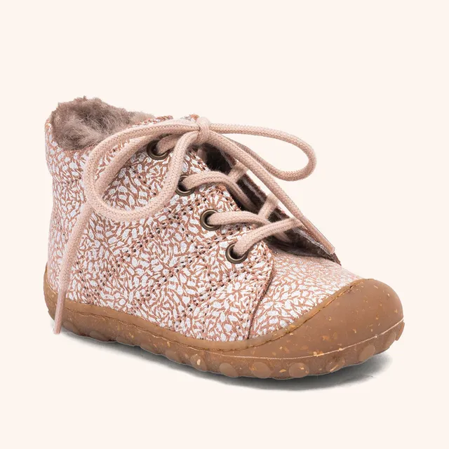 bisgaard-hale-l-lamb-rose-glitter-warmer-barfu-schuh-f-r-babys-gr-19-26 image 1