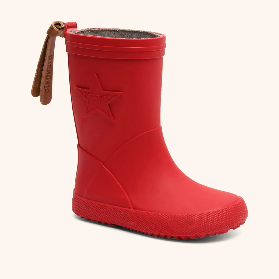 bisgaard-star-rubber-red-gummistiefel-mit-sterndetail-f-r-regentage image 1
